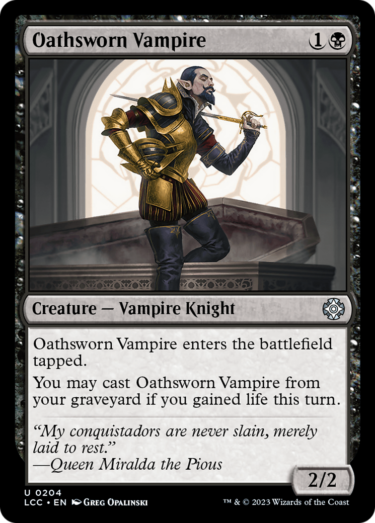 Oathsworn Vampire [The Lost Caverns of Ixalan Commander] | Devastation Store