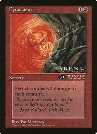 Pyroclasm (Oversized) [Oversize Cards] | Devastation Store