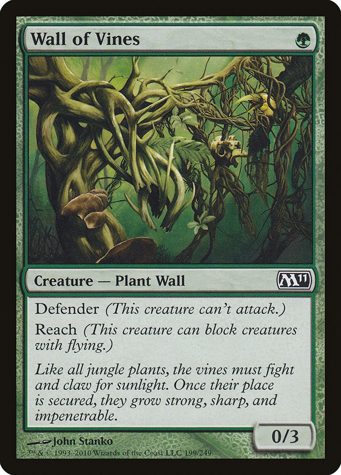 Wall of Vines [Magic 2011] - Devastation Store | Devastation Store