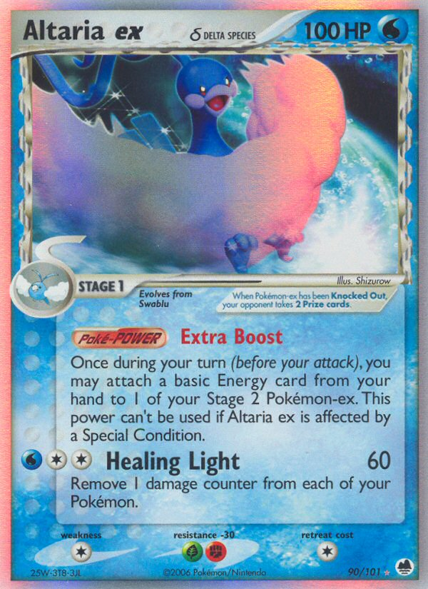 Altaria ex (90/101) (Delta Species) [EX: Dragon Frontiers] | Devastation Store