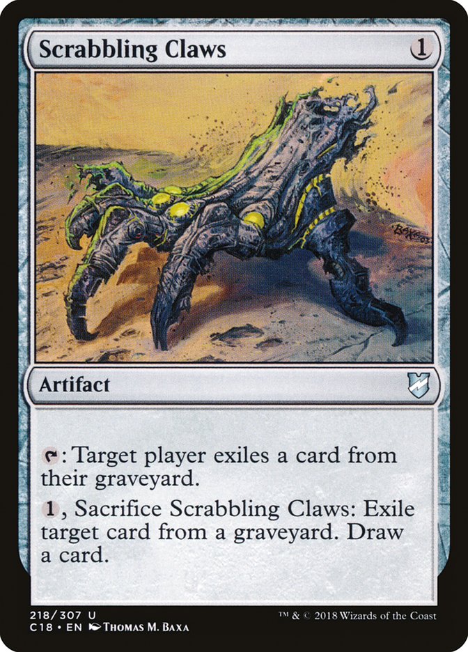 Scrabbling Claws [Commander 2018] | Devastation Store