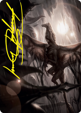 Shadrix Silverquill Art Card (Gold-Stamped Signature) [Strixhaven: School of Mages Art Series] | Devastation Store