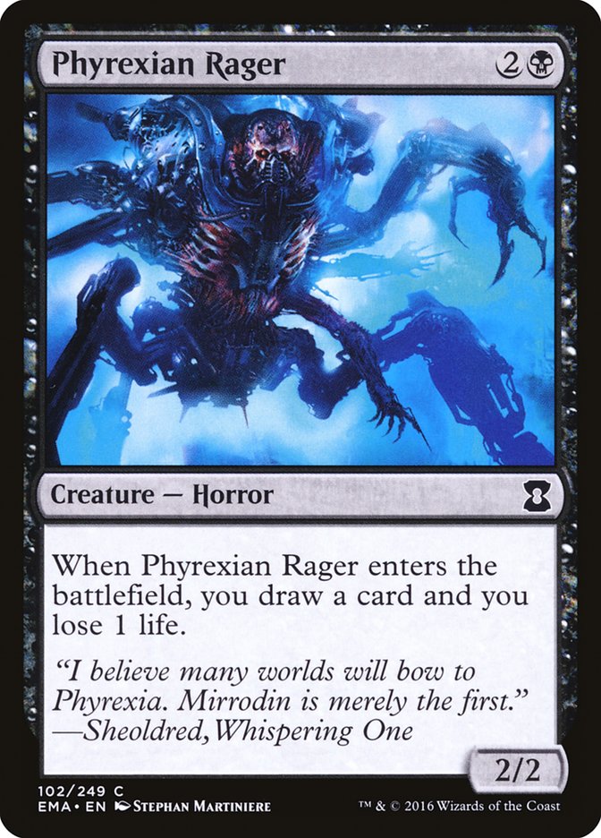 Phyrexian Rager [Eternal Masters] | Devastation Store
