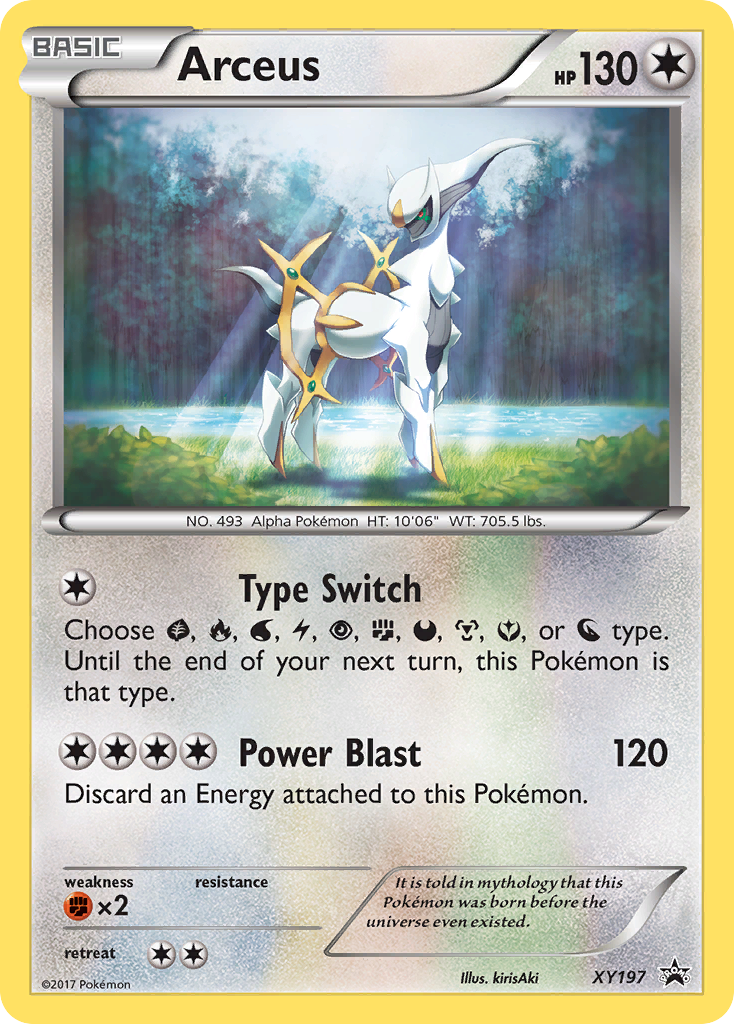 Arceus (XY197) [XY: Black Star Promos] | Devastation Store