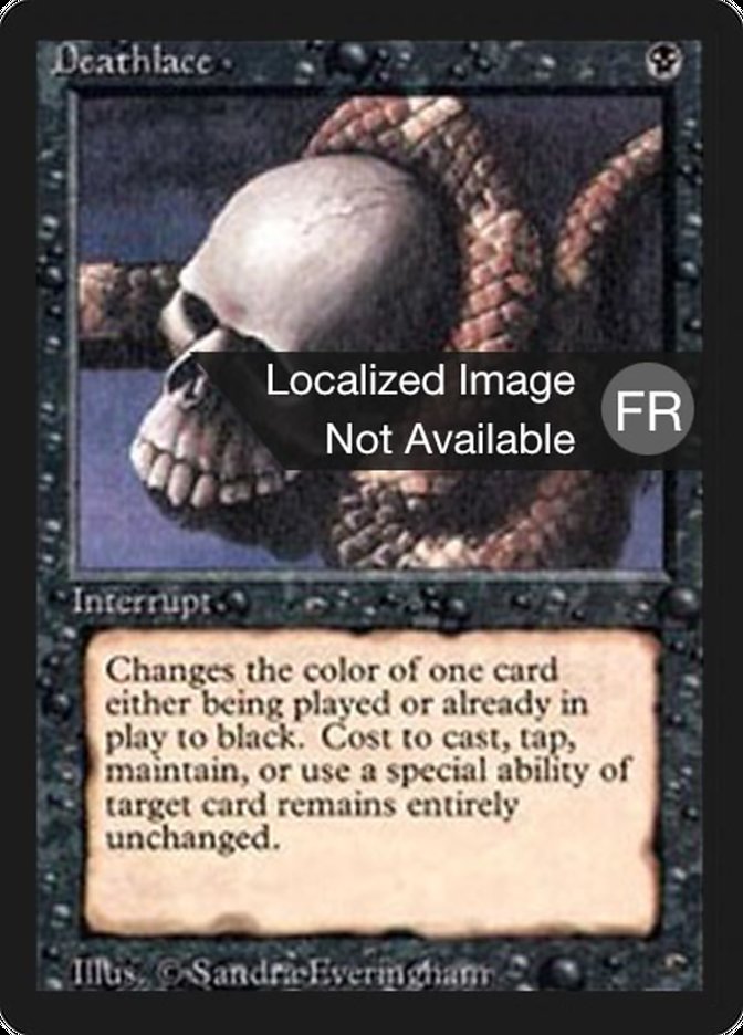 Deathlace [Foreign Black Border] | Devastation Store