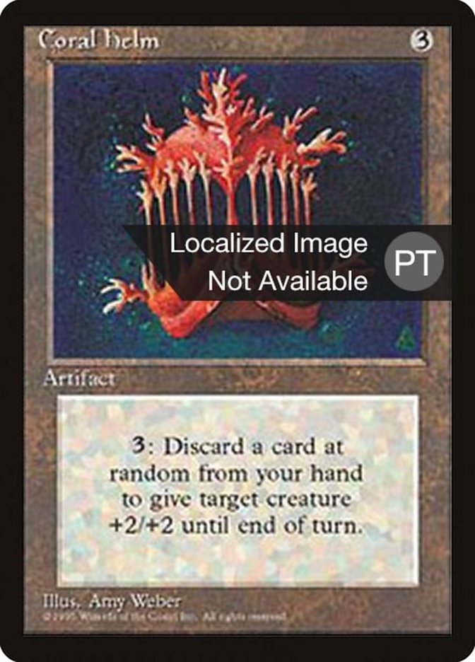 Coral Helm [Fourth Edition (Foreign Black Border)] | Devastation Store