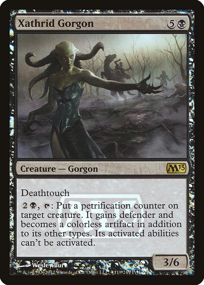 Xathrid Gorgon [Magic 2013 Prerelease Promos] | Devastation Store