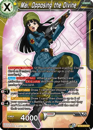 Mai, Opposing the Divine [BT16-073] | Devastation Store