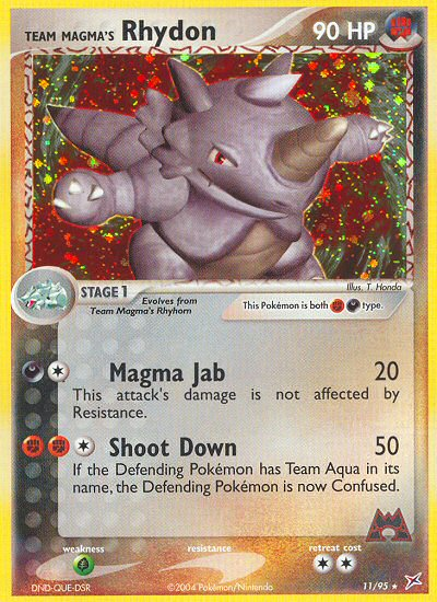 Team Magma's Rhydon (11/95) [EX: Team Magma vs Team Aqua] | Devastation Store