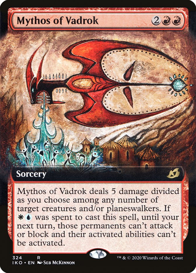 Mythos of Vadrok (Extended Art) [Ikoria: Lair of Behemoths] | Devastation Store