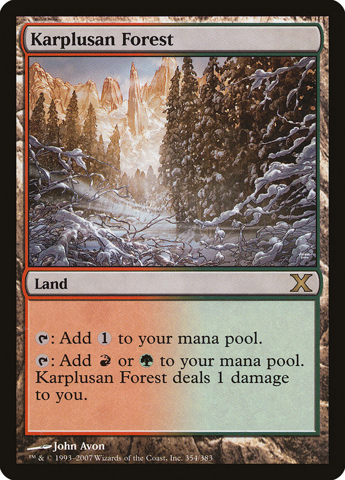 Karplusan Forest [Tenth Edition] | Devastation Store