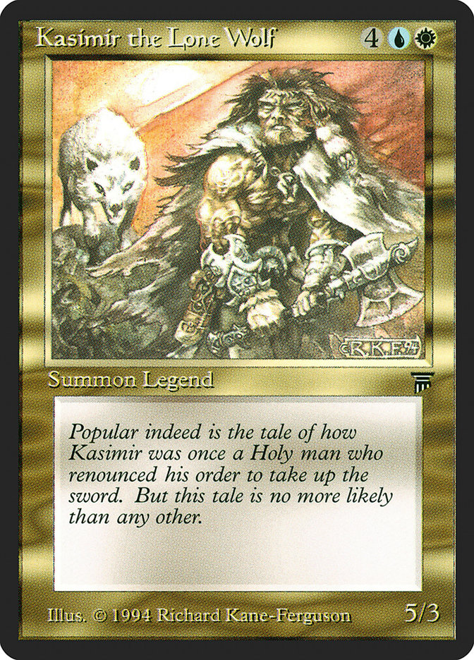 Kasimir the Lone Wolf [Legends] - Devastation Store | Devastation Store