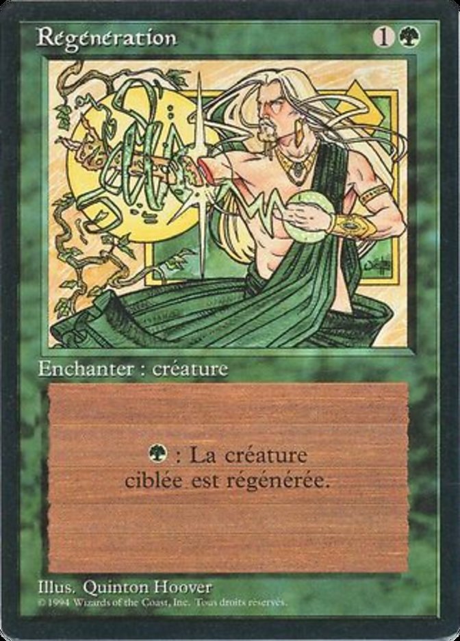 Regeneration [Foreign Black Border] | Devastation Store