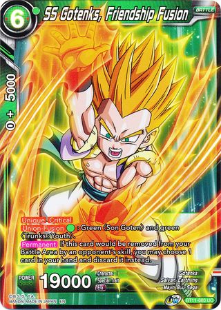 SS Gotenks, Friendship Fusion [BT11-080] | Devastation Store