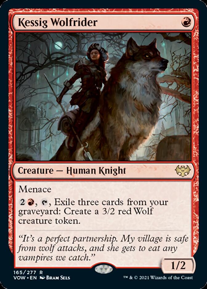 Kessig Wolfrider [Innistrad: Crimson Vow] | Devastation Store