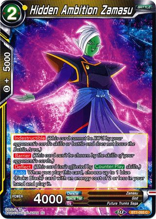 Hidden Ambition Zamasu [BT7-093] | Devastation Store