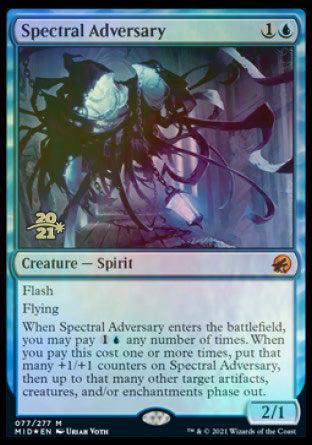 Spectral Adversary [Innistrad: Midnight Hunt Prerelease Promos] | Devastation Store