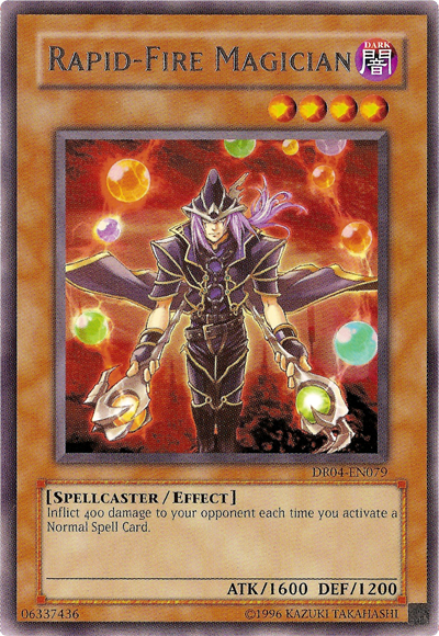Rapid-Fire Magician [DR04-EN079] Rare | Devastation Store