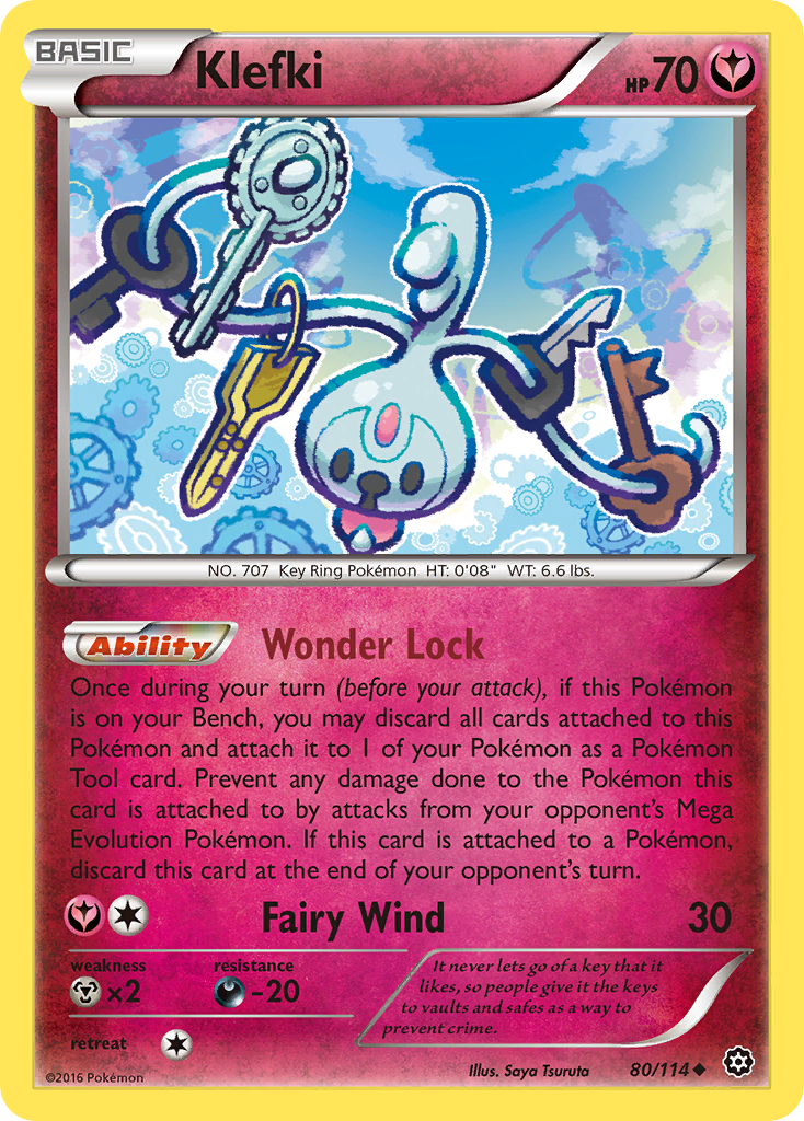 Klefki (80/114) [XY: Steam Siege] | Devastation Store