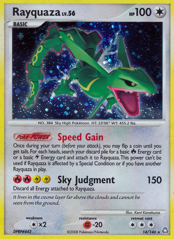 Rayquaza (14/146) [Diamond & Pearl: Legends Awakened] | Devastation Store