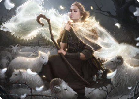 Ancestor's Embrace Art Card [Innistrad: Crimson Vow Art Series] | Devastation Store