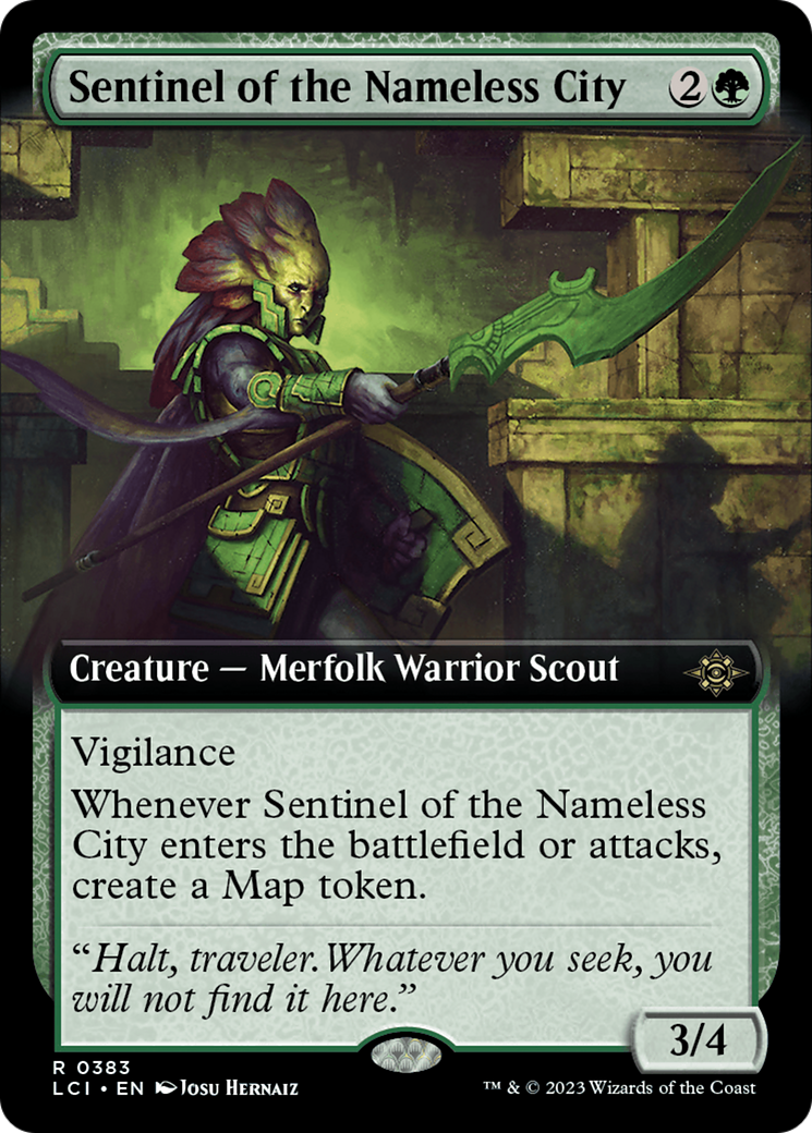 Sentinel of the Nameless City (Extended Art) [The Lost Caverns of Ixalan] | Devastation Store