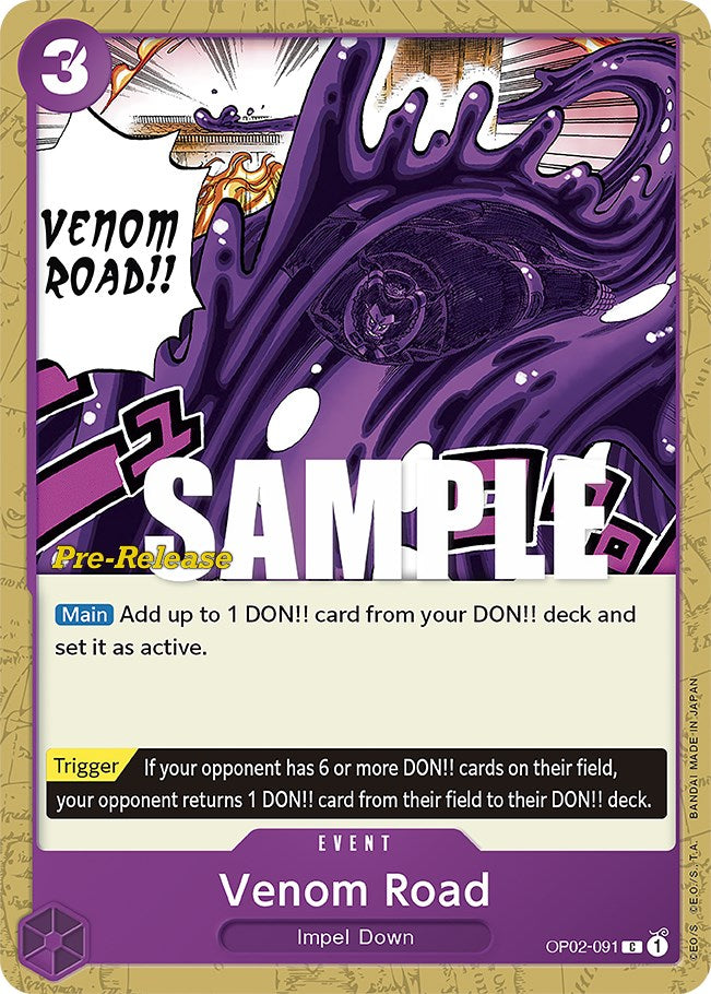 Venom Road [Paramount War Pre-Release Cards] | Devastation Store