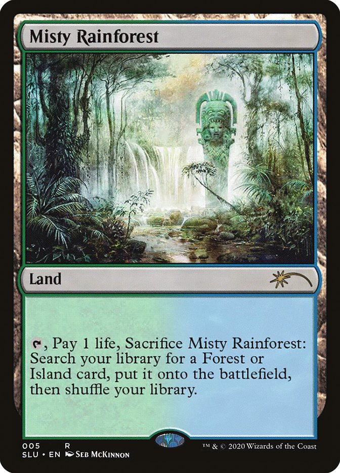 Misty Rainforest [Secret Lair: Ultimate Edition] | Devastation Store