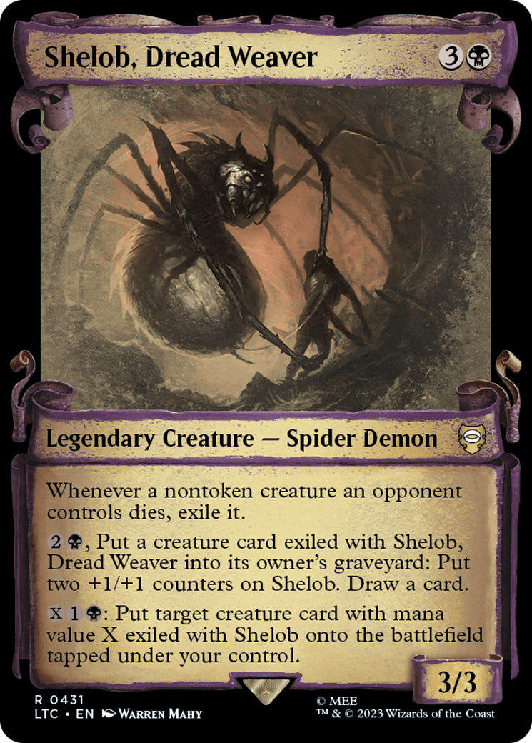 Shelob, Dread Weaver [The Lord of the Rings: Tales of Middle-Earth Commander Showcase Scrolls] | Devastation Store