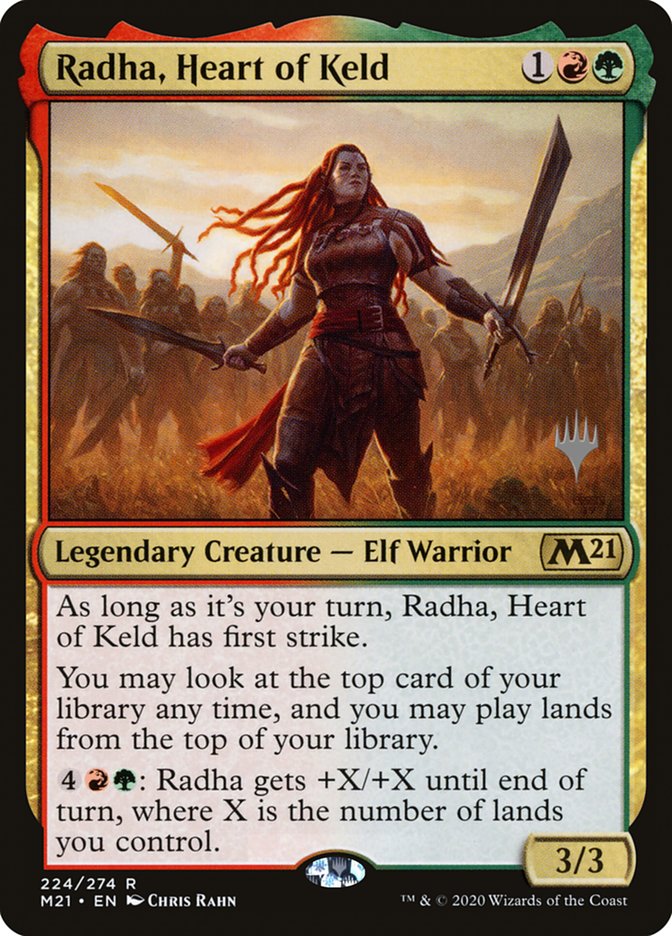 Radha, Heart of Keld (Promo Pack) [Core Set 2021 Promos] | Devastation Store