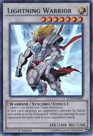 Lightning Warrior [LC5D-EN042] Ultra Rare | Devastation Store
