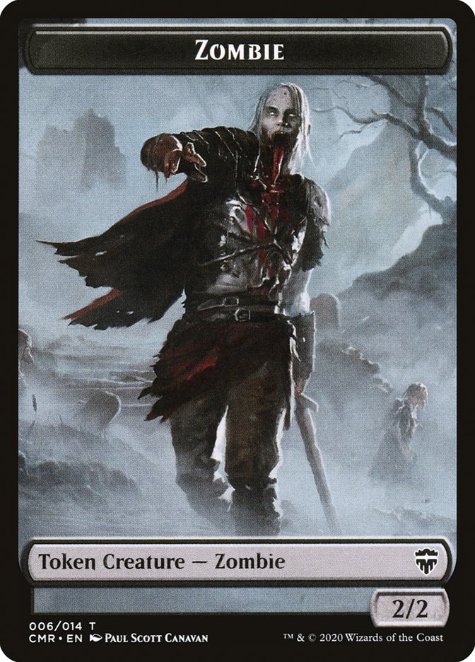 Soldier Token // Zombie Token [Commander Legends Tokens] | Devastation Store