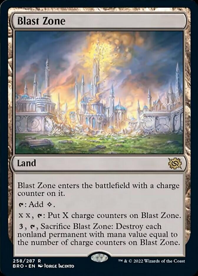 Blast Zone [The Brothers' War] | Devastation Store