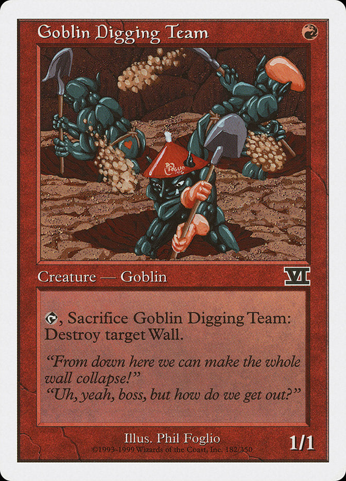 Goblin Digging Team [Classic Sixth Edition] - Devastation Store | Devastation Store