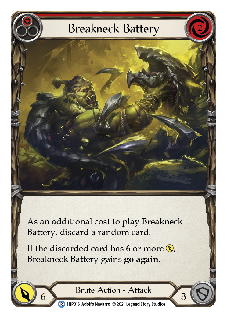 Breakneck Battery (Red) [1HP016] | Devastation Store