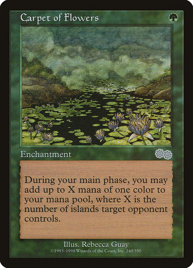 Carpet of Flowers [Urza's Saga] | Devastation Store