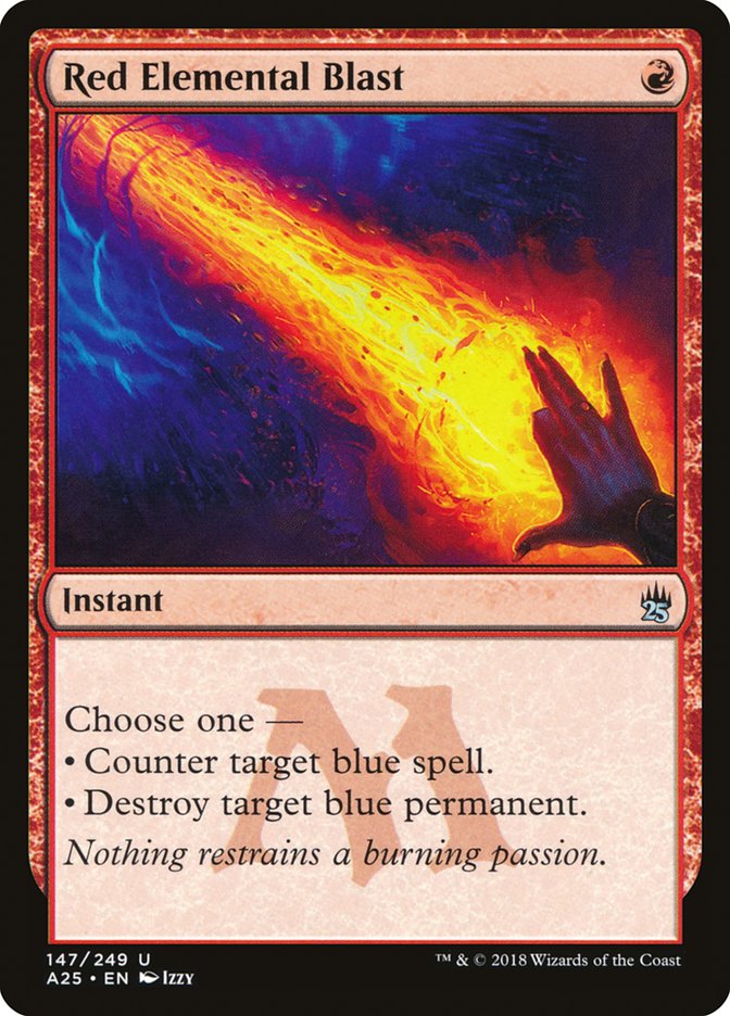 Red Elemental Blast [Masters 25] - Devastation Store | Devastation Store