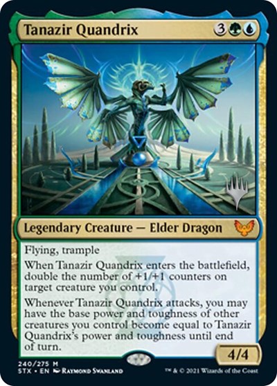 Tanazir Quandrix (Promo Pack) [Strixhaven: School of Mages Promos] | Devastation Store