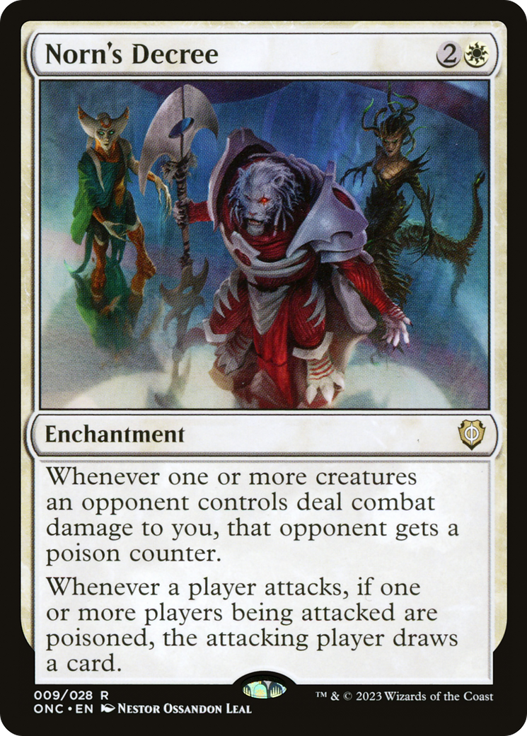 Norn's Decree [Phyrexia: All Will Be One Commander] | Devastation Store