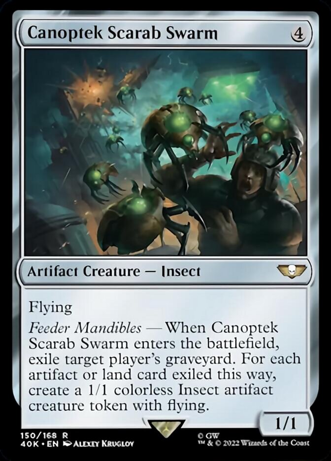 Canoptek Scarab Swarm (Surge Foil) [Universes Beyond: Warhammer 40,000] | Devastation Store