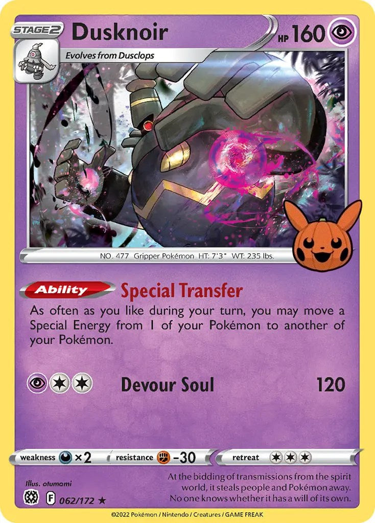 Dusknoir (062/172) [Trick or Trade] | Devastation Store