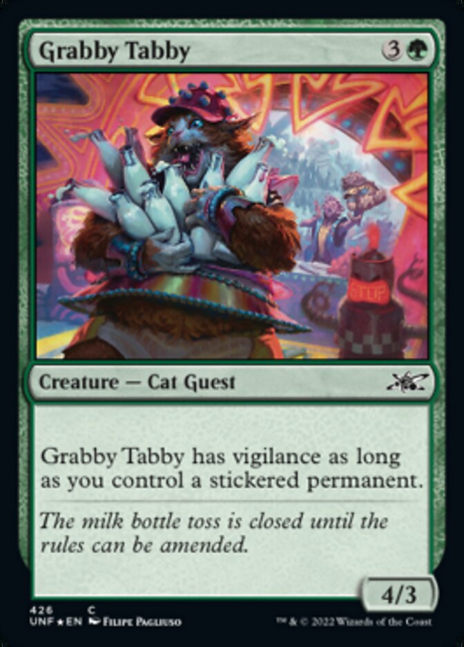 Grabby Tabby (Galaxy Foil) [Unfinity] | Devastation Store