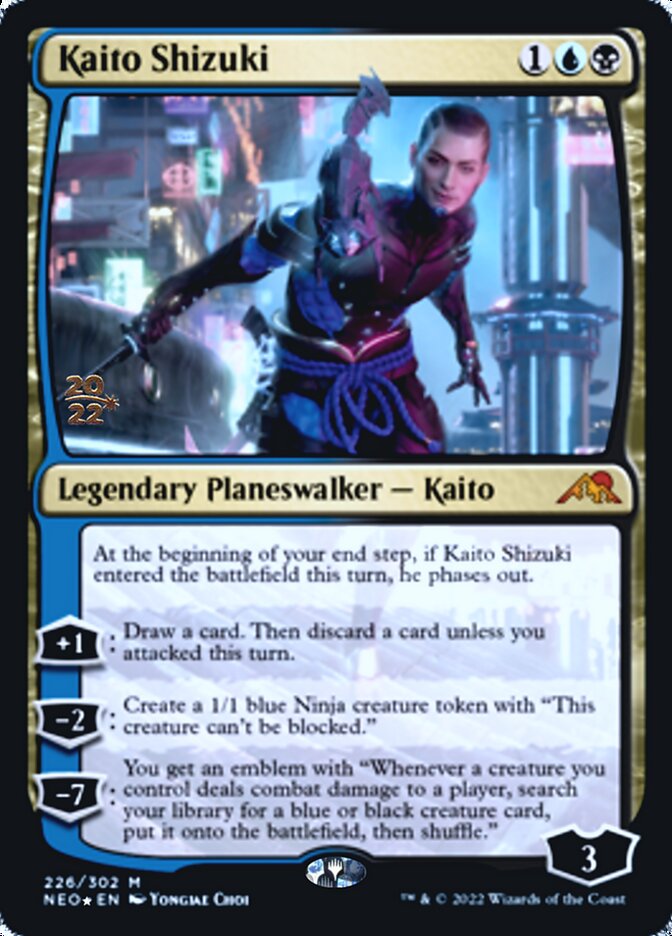 Kaito Shizuki [Kamigawa: Neon Dynasty Prerelease Promos] | Devastation Store