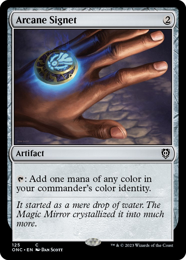 Arcane Signet [Phyrexia: All Will Be One Commander] | Devastation Store