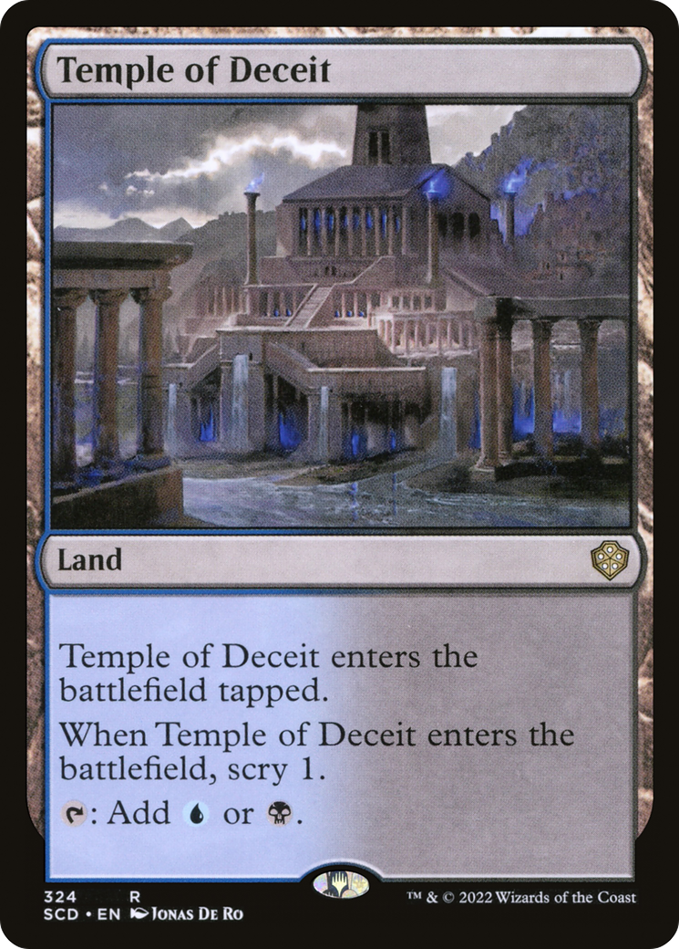 Temple of Deceit [Starter Commander Decks] | Devastation Store