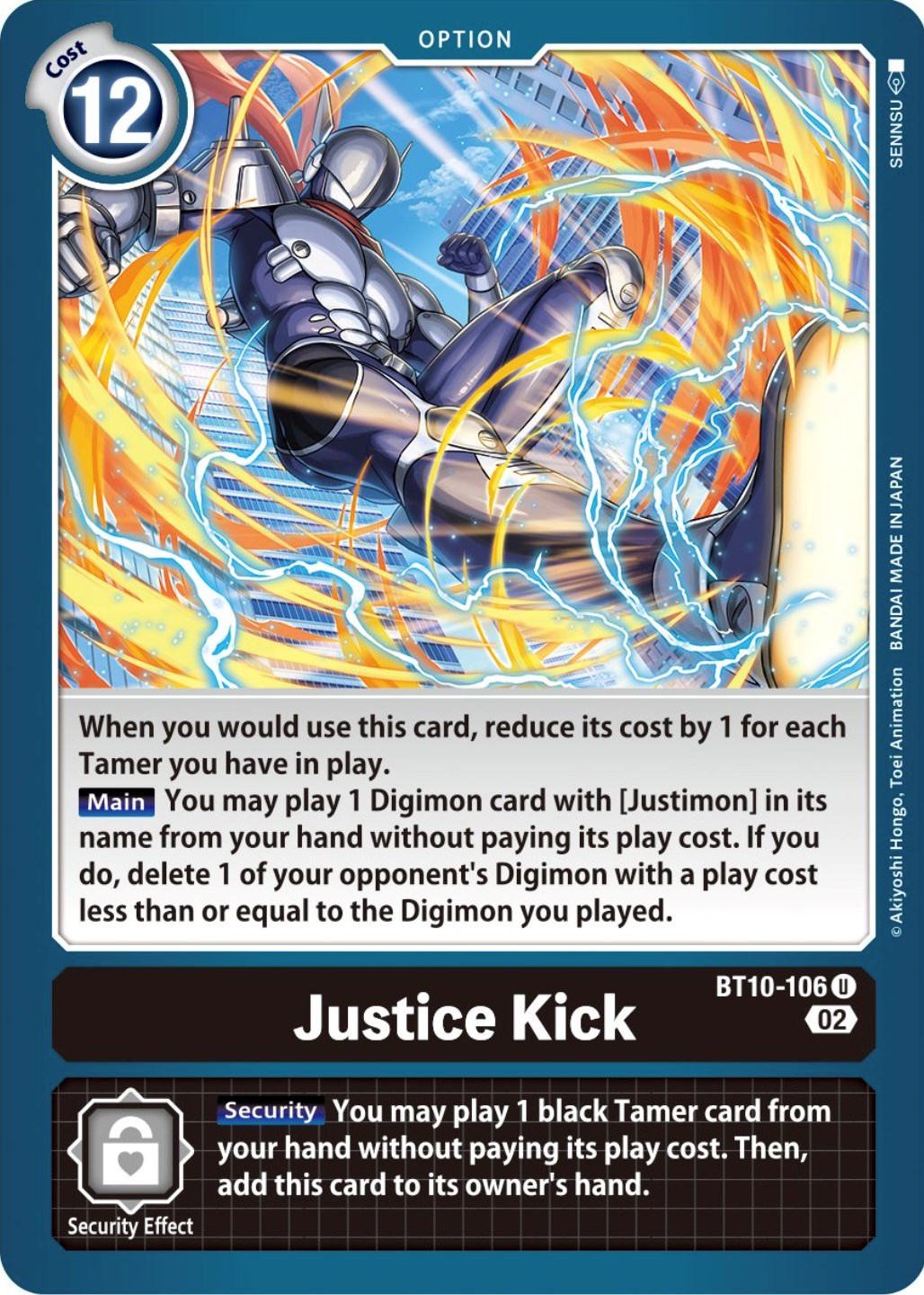 Justice Kick [BT10-106] [Xros Encounter] | Devastation Store