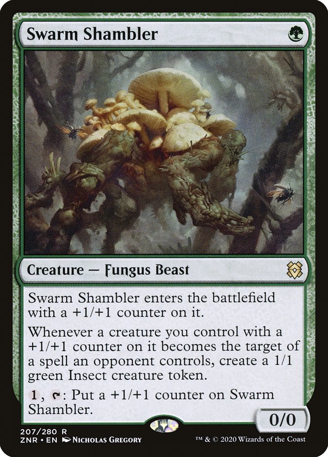 Swarm Shambler [Zendikar Rising] | Devastation Store