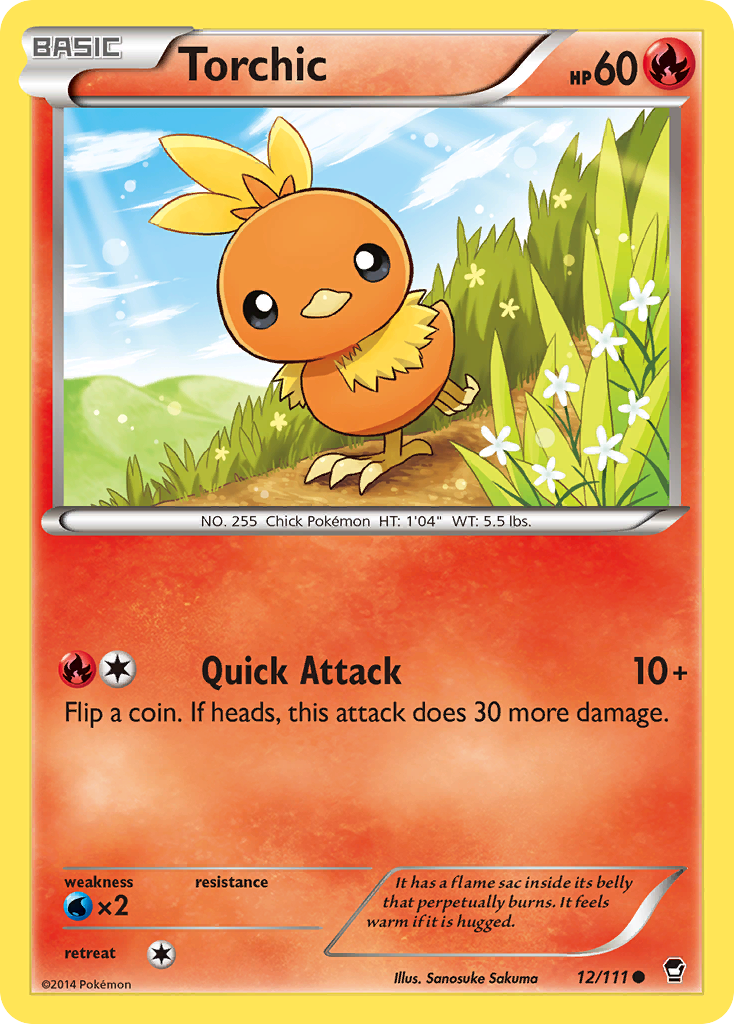 Torchic (12/111) [XY: Furious Fists] | Devastation Store