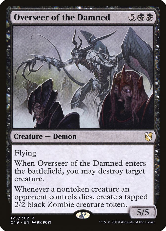 Overseer of the Damned [Commander 2019] | Devastation Store