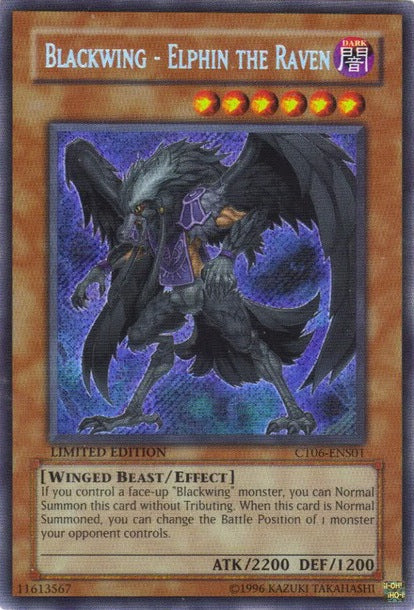 Blackwing - Elphin the Raven [CT06-ENS01] Secret Rare | Devastation Store